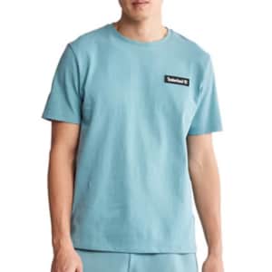 Timberland Men's Heavy Weight Woven Badge T-Shirt for $10