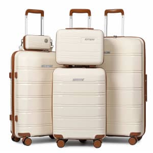 Joyway 5-Piece Lightweight Luggage Set with TSA Lock for $99