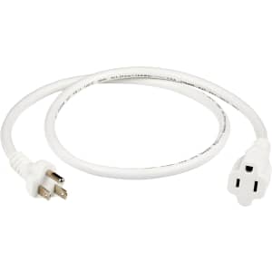 Amazon Basics 13A/125V 16AWG 3-Foot Extension Cord for $7