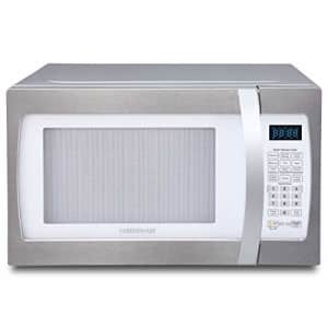 Farberware Professional FMO13AHTPLE 1.3 Cu. Ft. 1100-Watt Microwave Oven with Smart Sensor Cooking, for $128 Farberware Professional FMO13AHTPLE 1.3 Cu. Ft. 1100-Watt Microwave Oven with Smart Sensor Cooking, for $128