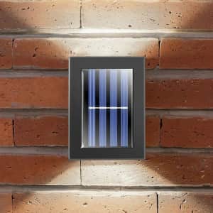 Solar Fence Light for $5.99, or 4 for $18