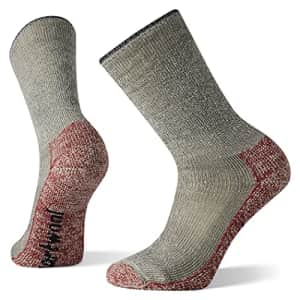 Smartwool SW013300003L Mountaineer Classic Edition Maximum Cushion Crew Socks Charcoal L for $27