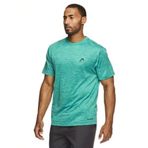 HEAD Men's Hypertek Crewneck Gym Tennis & Workout T-Shirt - Short Sleeve Activewear Top - New York for $27 HEAD Men's Hypertek Crewneck Gym Tennis & Workout T-Shirt - Short Sleeve Activewear Top - New York for $27