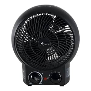 Alera Heater Fan, 8-1/4" x 4-3/8" x 9-3/8", Black for $37