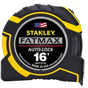 Stanley Tools Stanley FMHT33316S FATMAX 16'Auto-Lock Tape Measure for $33