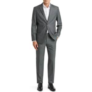 Nordstrom Men's Mini Houndstooth Wool Flannel Suit for $225