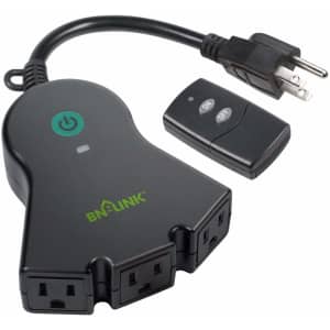 BN-LINK Remote Control 3-Outlet Switch for $10