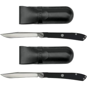 Kai Personal Steak / Gentleman's Knife 2-Pack for $64