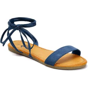 Women's Strappy Sandals for $8