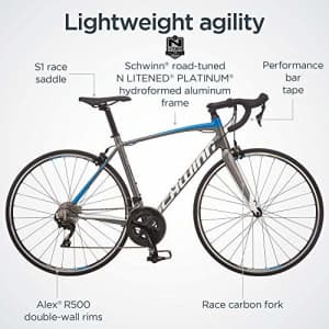 Schwinn Fastback Carbon Road Bike, Fastback AL105, 54cm/Large Frame for $1,144