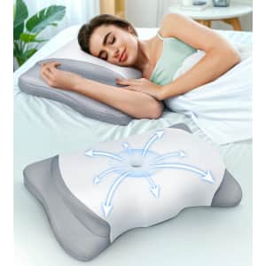 Adjustable Height Cervical Neck Pillow for $20 Adjustable Height Cervical Neck Pillow for $20