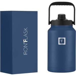 Iron °Flask 128-oz. Insulated Water Bottle for $25 Iron °Flask 128-oz. Insulated Water Bottle for $25