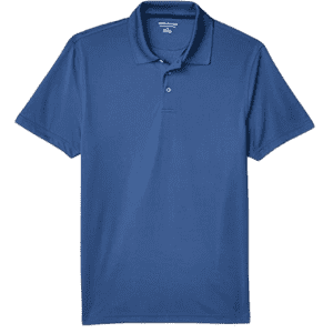 Amazon Essentials Men's Slim-Fit Quick-Dry Golf Polo Shirt for $9