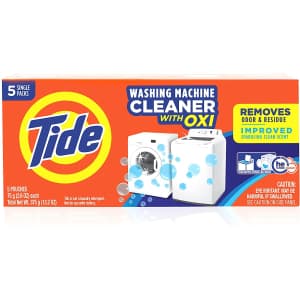 Tide Washing Machine Cleaner 5-Pack for $10 via Sub & Save
