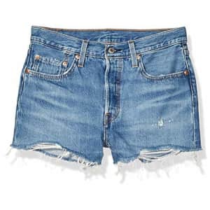 Levi's Women's 501 Original Shorts, Sansome Breeze, 32 (US 14) for $37 Levi's Women's 501 Original Shorts, Sansome Breeze, 32 (US 14) for $37