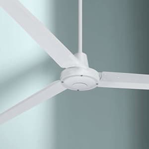 Casa Vieja 60" Turbina Modern Contemporary Industrial Indoor Indoor Outdoor Ceiling Fan with Remote Control for $238