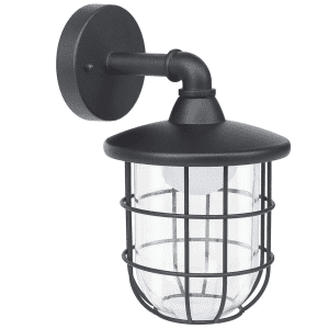 Amazon Basics Outdoor Wall Mount Coach Light w/ Integrated LED Light for $40