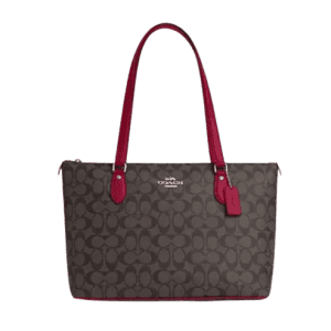 Coach Outlet Gallery Tote In Signature Canvas for $113