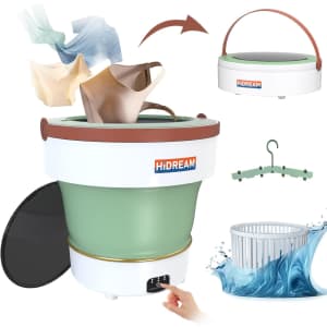 9L Mini Washing Machine for $36