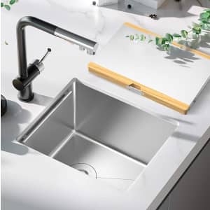 Torva Workstation Undermount Kitchen Sink for $150 Torva Workstation Undermount Kitchen Sink for $150