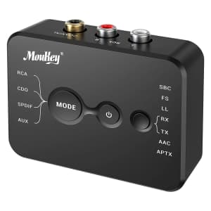 Moukey Bluetooth Transmitter Receiver for $22 Moukey Bluetooth Transmitter Receiver for $22