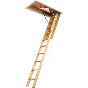 Century Wooden Attic Ladder for $174 Century Wooden Attic Ladder for $174