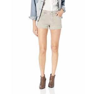 RVCA Women's The Bf Denim Shorts Beige 31 for $57