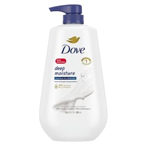 Dove Deep Moisture Body Wash 30.6-oz. Bottle for $7