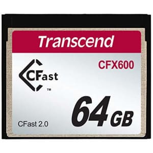 Transcend 64GB, CFAST2.0, SATA3, MLC for $192
