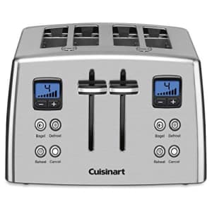 Cuisinart CPT-435C 4-Slice Countdown Metal Toaster - Stainless Steel for $100