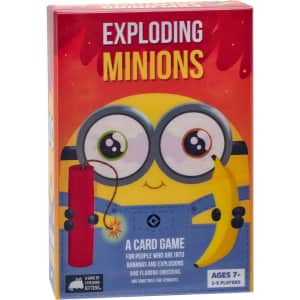 Exploding Minions Board Game for $9