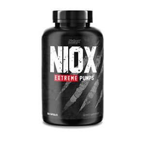 Nutrex Research Niox Nitric Oxide Supplement for Extreme Muscle Pumps, Growth, Strength & Endurance for $99