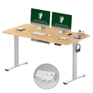 Flexispot EN2 55" x 28" Electric Standing Desk for $198