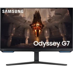 Samsung Odyssey G7 28" 4K FreeSync Gaming Monitor for $500