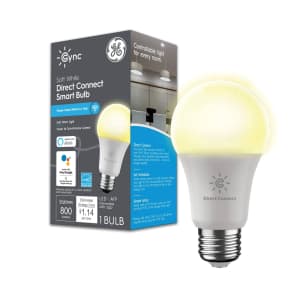 GE Cync Direct Connect Smart Bulb for $10