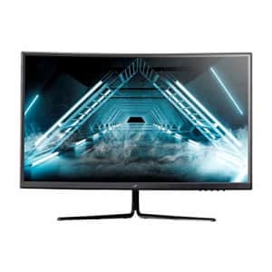 Monoprice Zero-G Curved Gaming Monitor - 27 Inch - Black, 1500R, QHD, 2560x1440p, 144Hz, 4ms GTG, for $304