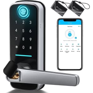 Olumat Keyless Entry Smart Fingerprint Door Lock for $59
