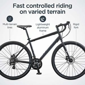 Schwinn Sporterra Adventure Adult Gravel Bike, 14 Speeds, 700c Wheels, Light Weight Aluminum Frame, for $1,020 Schwinn Sporterra Adventure Adult Gravel Bike, 14 Speeds, 700c Wheels, Light Weight Aluminum Frame, for $1,020