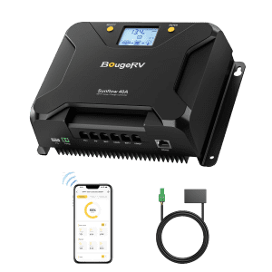 BougeRV 40A MPPT Solar Charge Controller for $100