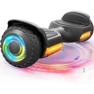 Gyroor G13 500W All-Terrain Hoverboard w/ LED Lights for $76 Gyroor G13 500W All-Terrain Hoverboard w/ LED Lights for $76