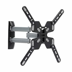 Amazon Basics Triple Arm, Full Motion Articulating TV Wall Mount for 32-70 inch TVs up to 55 lbs for $31 Amazon Basics Triple Arm, Full Motion Articulating TV Wall Mount for 32-70 inch TVs up to 55 lbs for $31