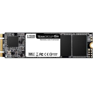 Team Group MS30 512GB SATA 6Gbps TLC M.2 2280 Internal SSD. That's the best we've seen at $14 under our January mention, and the lowest price we could find by $14.