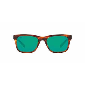 Costa Del Mar Men's Tybee Sunglasses, Shiny Tortoise/Copper Green Mirrored Polarized-580G, 52 mm for $377