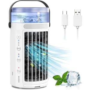 Maxrock Mini Evaporative Air Cooler for $28 Maxrock Mini Evaporative Air Cooler for $28