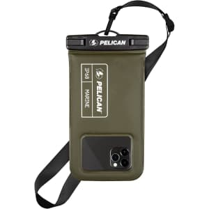 Pelican Marine IP68 Waterproof Phone Case for iPhone for $14