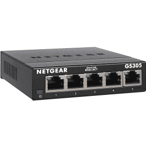 Netgear 5-Port Gigabit Unmanaged Switch for $16