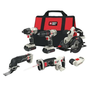 Porter-Cable 20V 6-Tool Combo Kit for $200