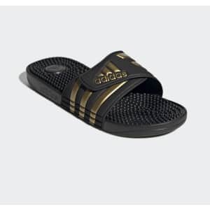 adidas Men's Adissage Slide Sandals for $14