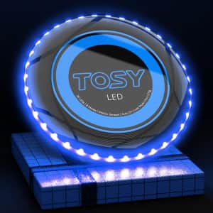 Tosy LED Flying Disc for $30 Tosy LED Flying Disc for $30