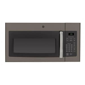 JVM3160EFES over-the-range microwave oven in slate for $280